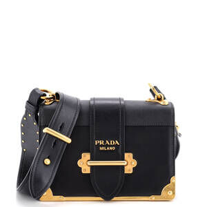Prada Small Cahier Crossbody Bag